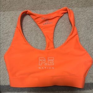P.E Nation Women's Orange Sports Bra